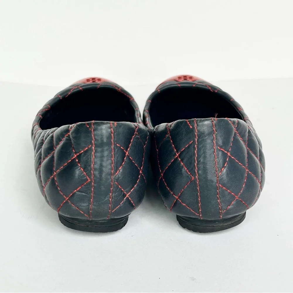 TORY BURCH Kaitlin Quilted Leather Ballet Flats